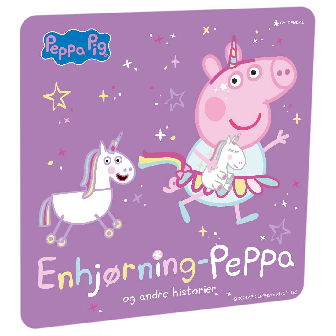 Enhjørning-Peppa og andre historier av Neville Astley Tilgjengelig på HiRO – norsk, skjermfri høyttaler for barn med musikk og fortellinger