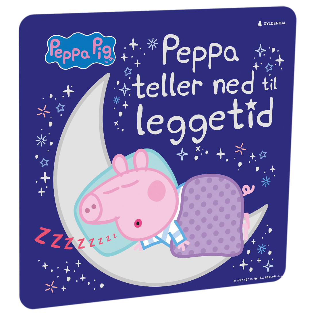 Peppa teller ned til leggetid av Neville Astley Tilgjengelig på HiRO – norsk, skjermfri høyttaler for barn med musikk og fortellinger