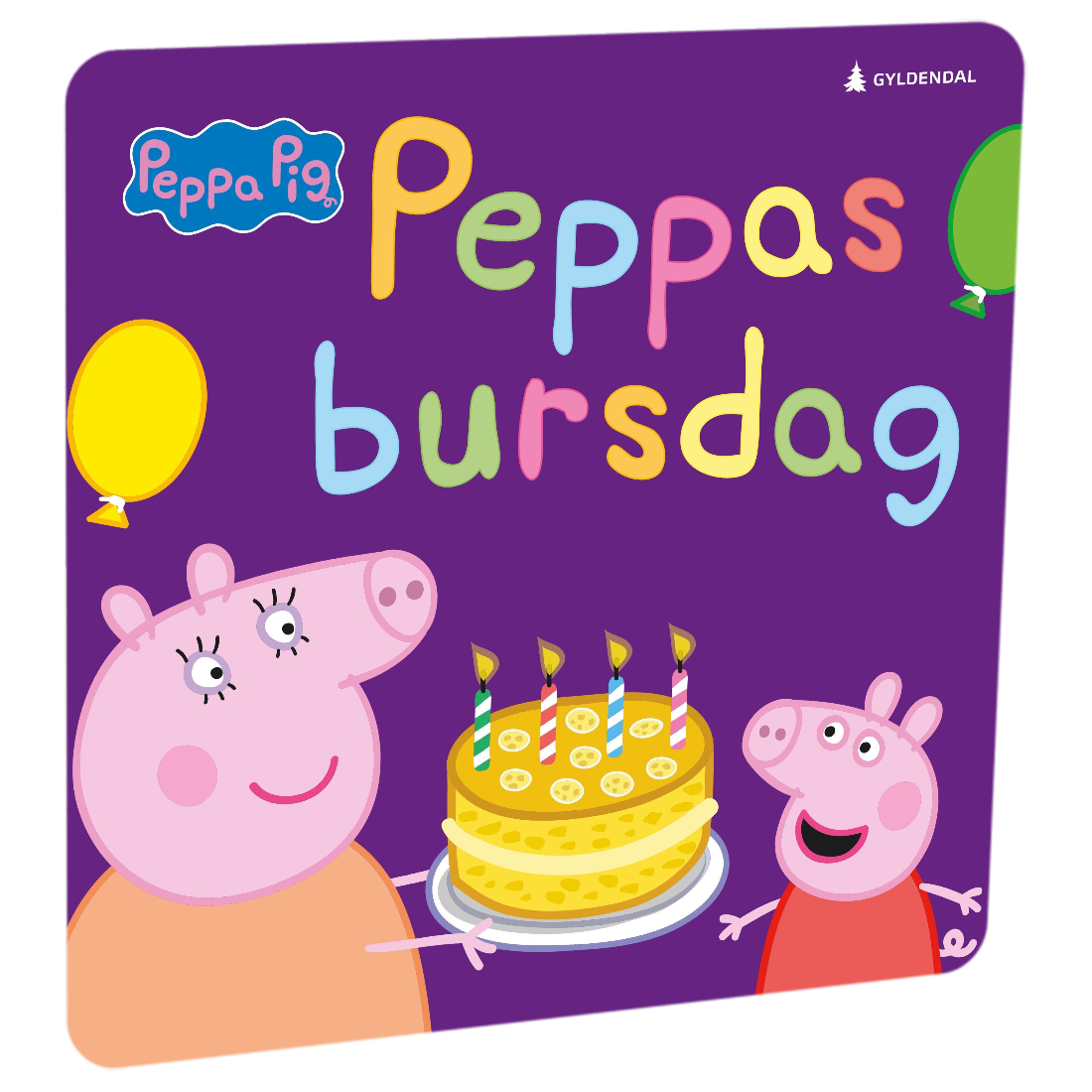 Peppas bursdag av Neville Astley Tilgjengelig på HiRO – norsk, skjermfri høyttaler for barn med musikk og fortellinger