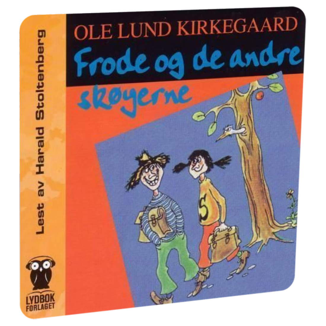 Frode og de andre skøyerne av Ole Lund Kirkegaard Tilgjengelig på HiRO – norsk, skjermfri høyttaler for barn med musikk og fortellinger