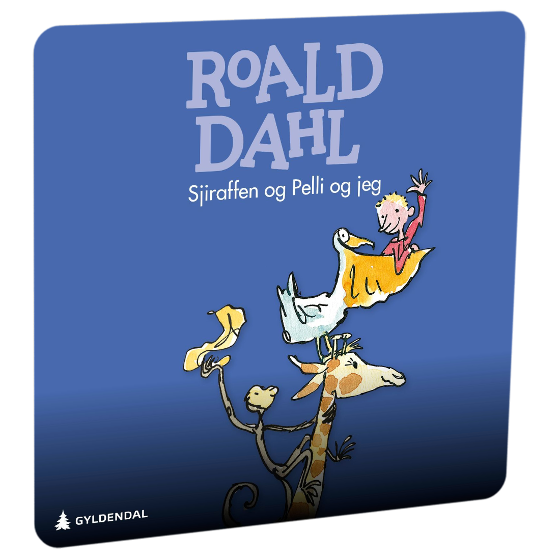 Sjiraffen og Pelli og jeg av Roald Dahl Tilgjengelig på HiRO – norsk, skjermfri høyttaler for barn med musikk og fortellinger