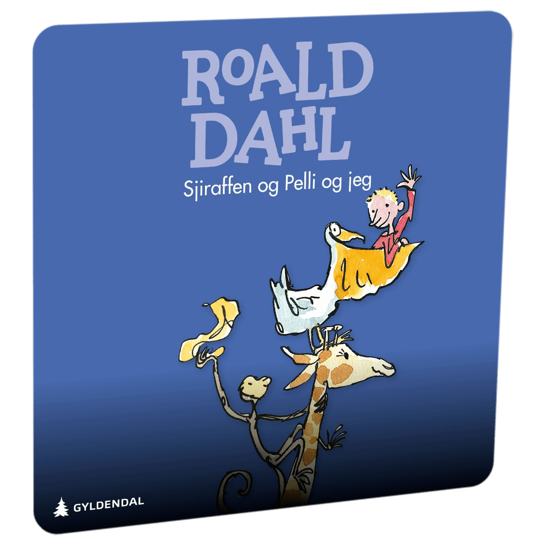 Sjiraffen og Pelli og jeg av Roald Dahl Tilgjengelig på HiRO – norsk, skjermfri høyttaler for barn med musikk og fortellinger