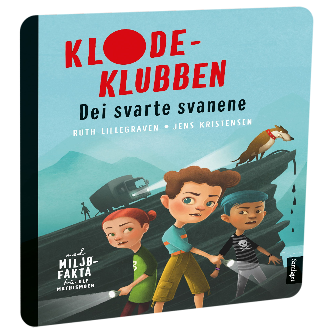 Klodeklubben: Dei svarte svanene av Ruth Lillegraven. Tilgjengelig på HiRO – norsk, skjermfri høyttaler for barn med musikk og fortellinger