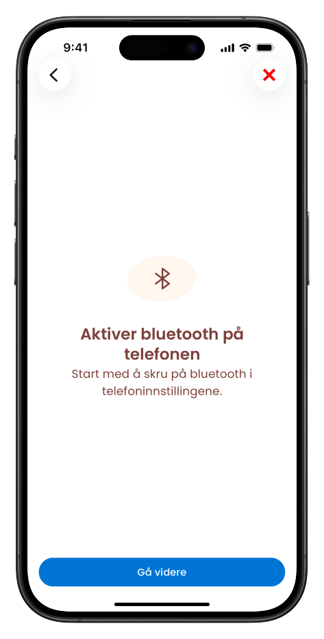 HiRO - Brukermanual - App - Koble til nett - Bluetooth