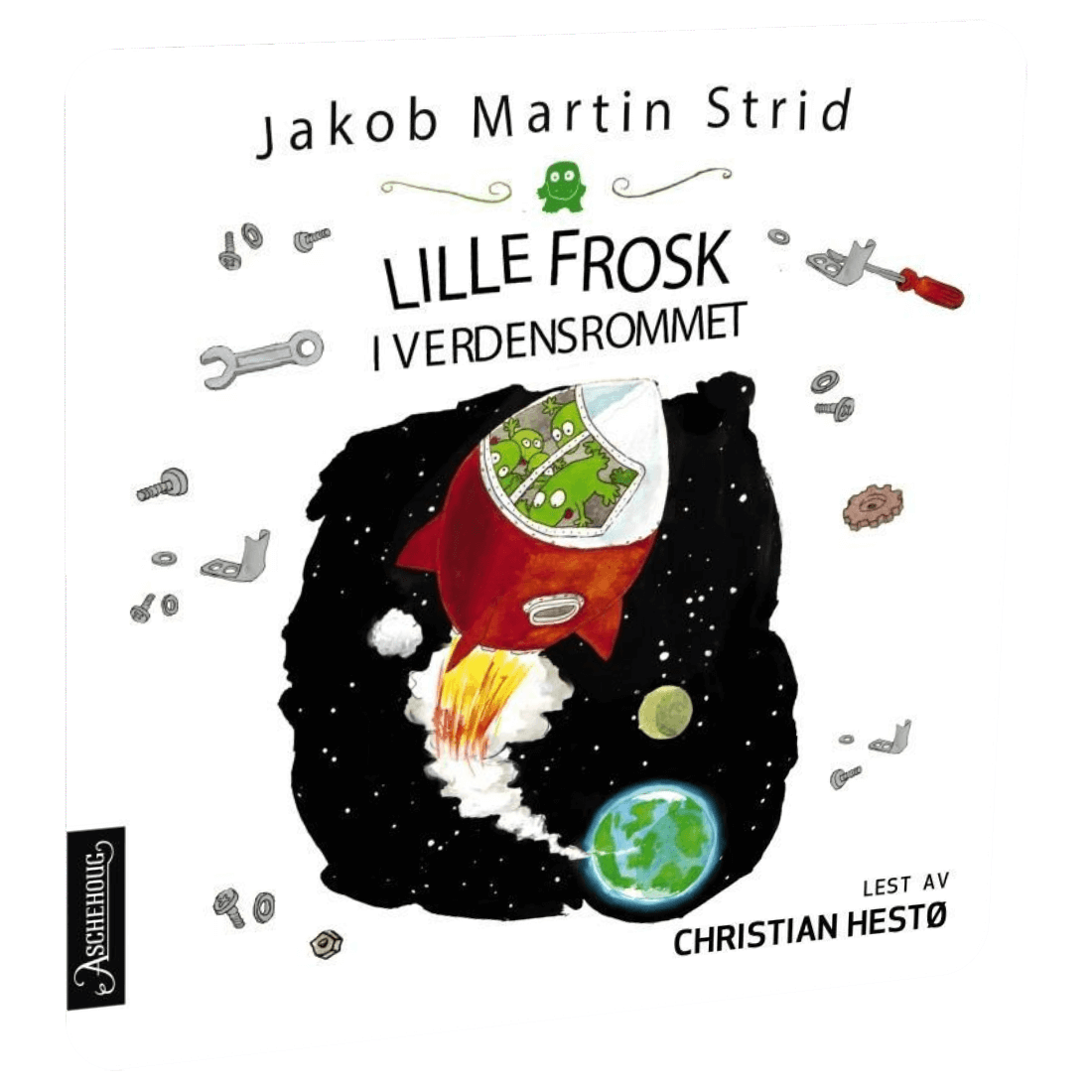 Lille Frosk i verdensrommet av Jakob Martin Strid – Lydbok til HiRO, norsk høyttaler uten skjerm