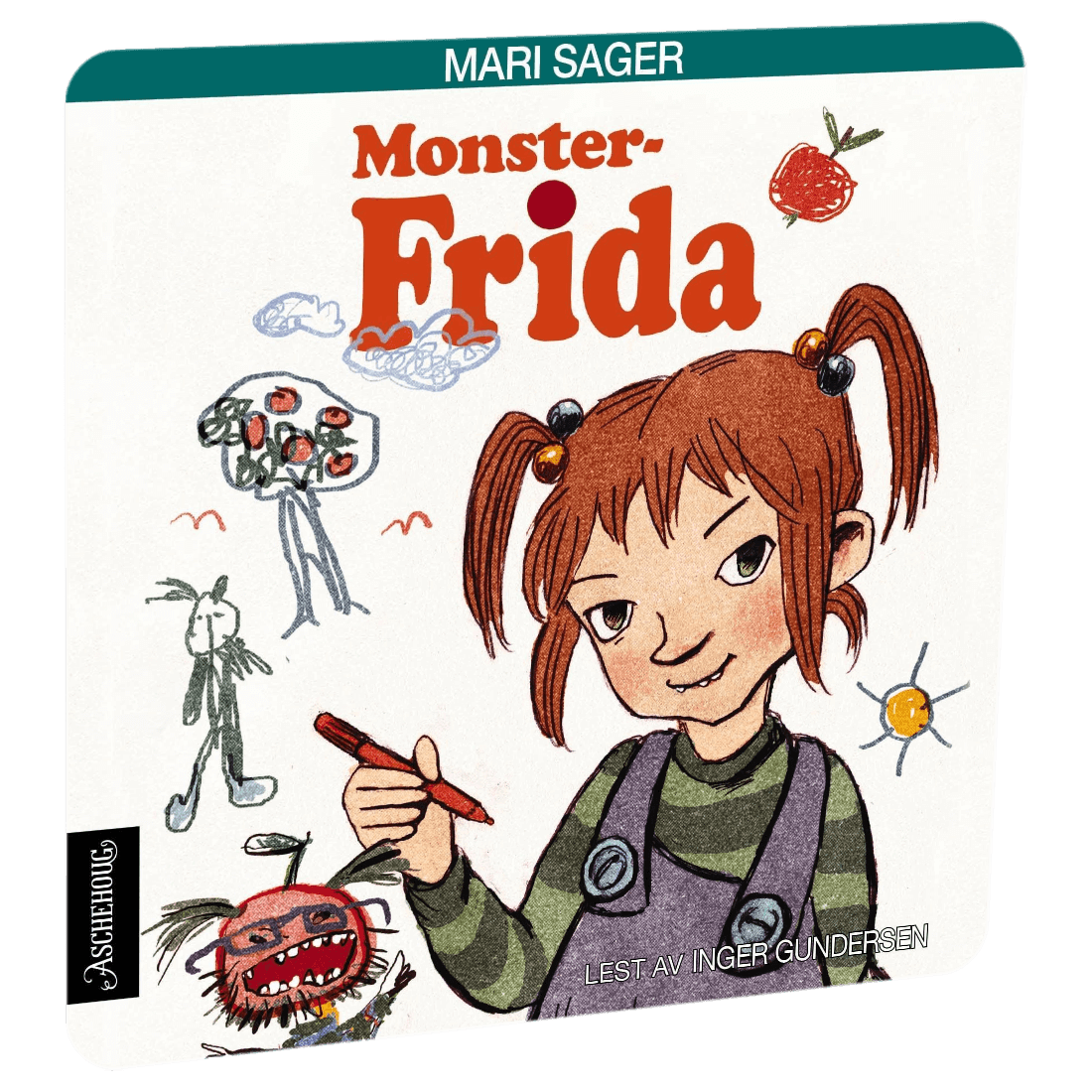 Monster-Frida av Mari Eggen Sager | HiRO norsk høyttaler for barn