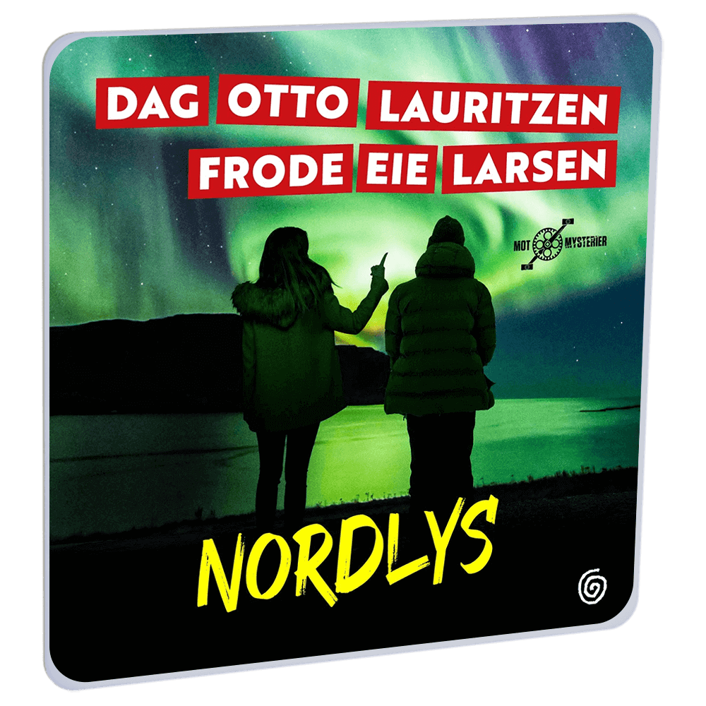 Mot og mysterier 7: Nordlys av Dag Otto Lauritzen og Frode Eie Larsen – Lydbok til HiRO, norsk høyttaler uten skjerm