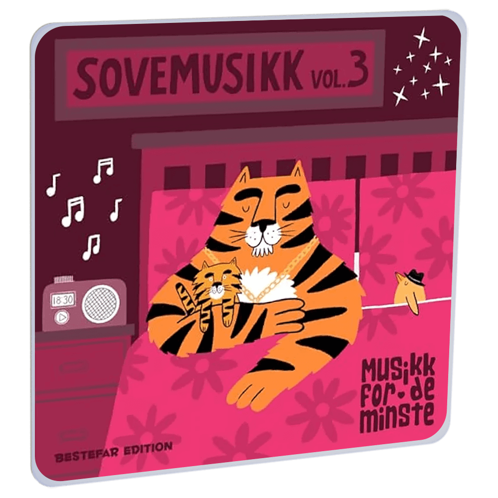 Nattasanger for de minste Vol. 3 Bestefar edition - Sovemusikk | Barnemusikk på HiRO norsk høyttaler uten skjerm