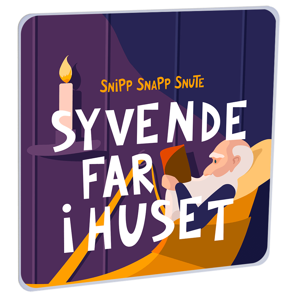 Norske folkeeventyr - Eventyrpakke av Snipp Snapp Snute – Lydbok til HiRO, norsk høyttaler uten skjerm