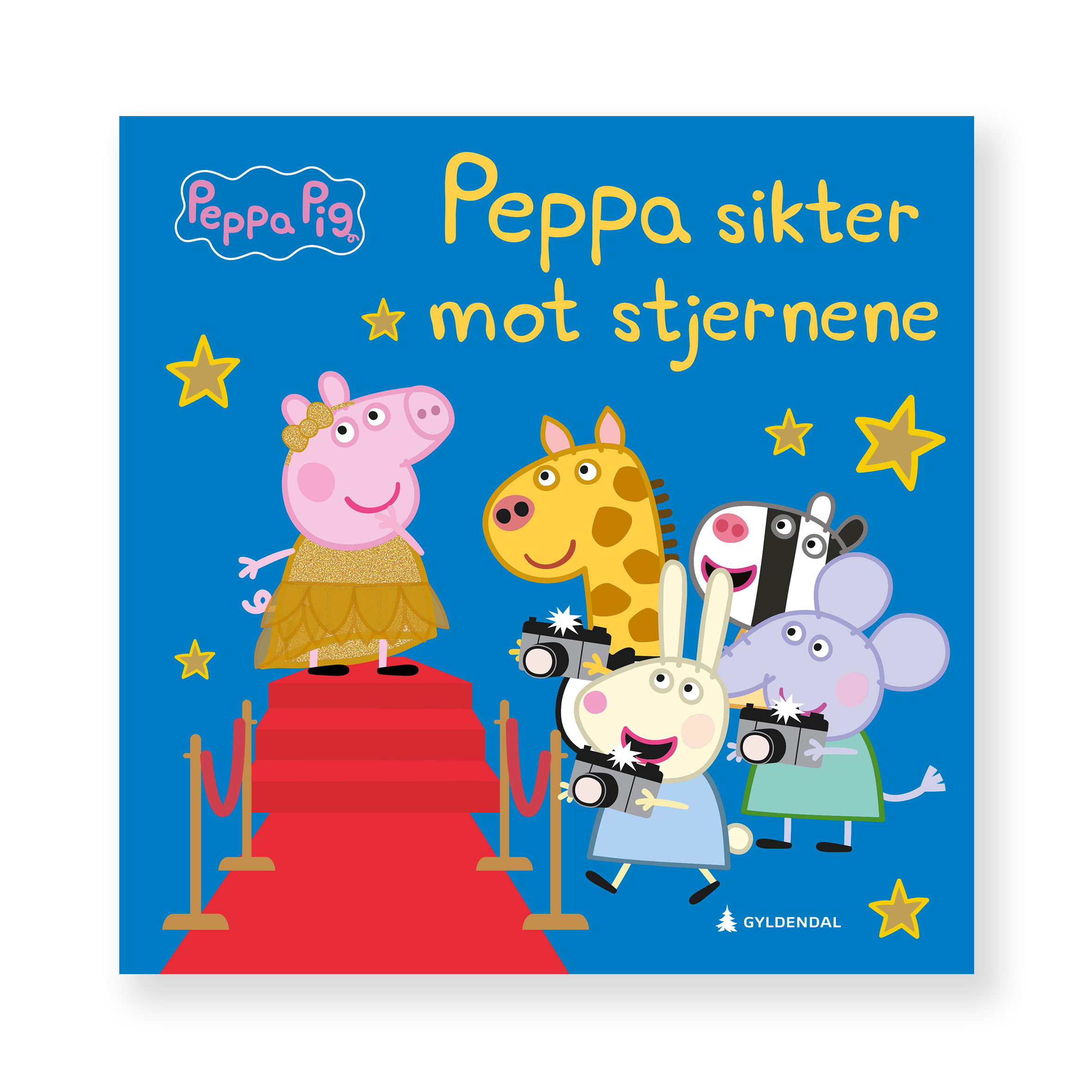 Peppa sikter mot stjernene av Lauren Holowaty. Bok + Lydbok | Barnemusikk på HiRO norsk høyttaler uten skjerm