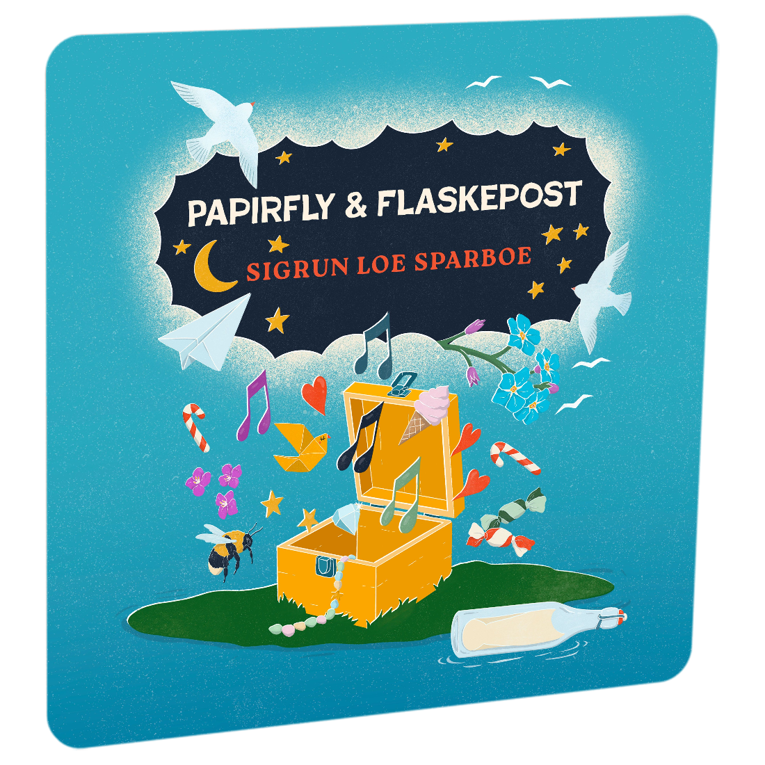 Papirfly & flaskepost av Sigrun Loe Sparboe