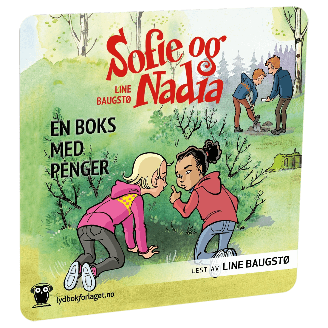 Sofie og Nadia: En boks med penger av Line Baugstø | HiRO norsk høyttaler for barn