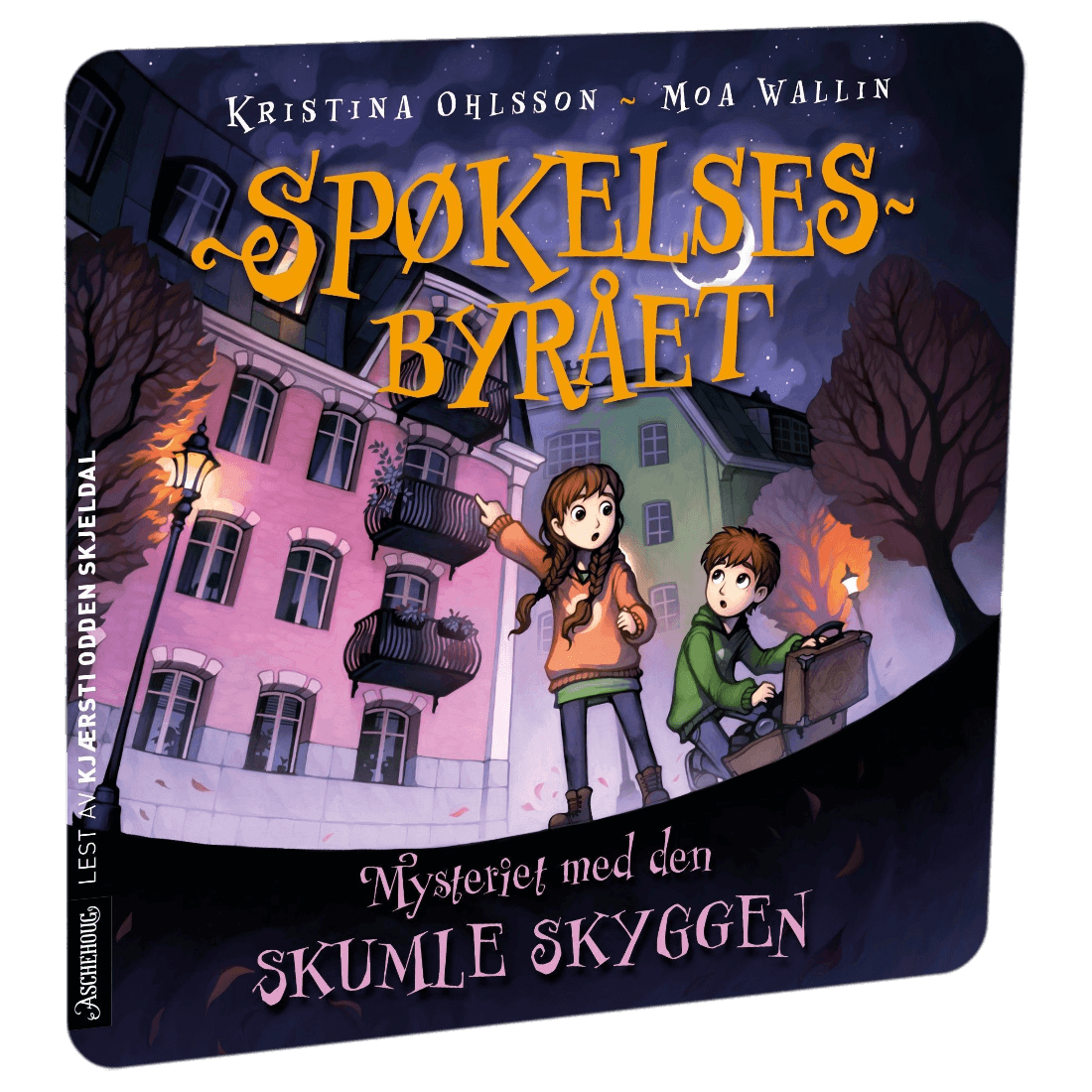 Spøkelsesbyrået: Mysteriet med den skumle skyggen av Kristina Ohlsson | HiRO norsk høyttaler for barn
