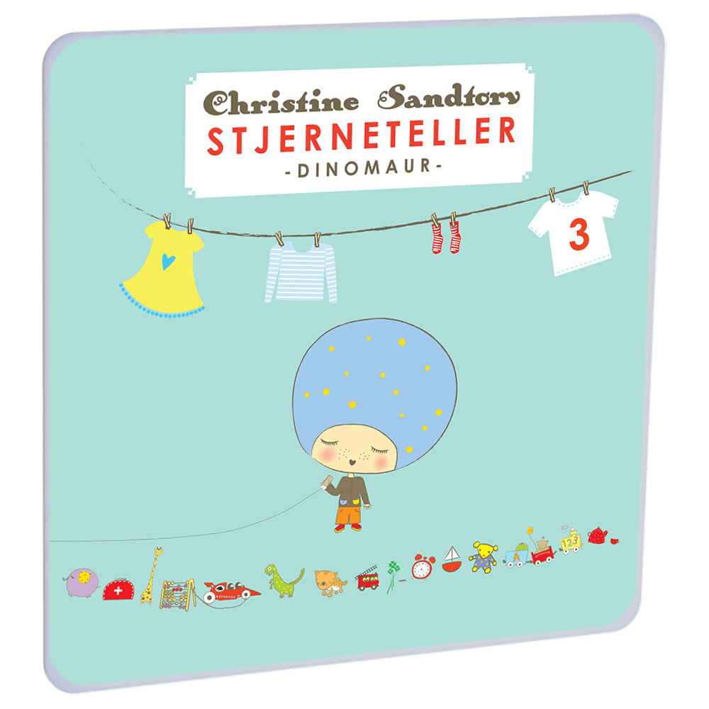Stjerneteller - Dinomaur av Christine Sandtorv | Barnemusikk på HiRO norsk høyttaler uten skjerm