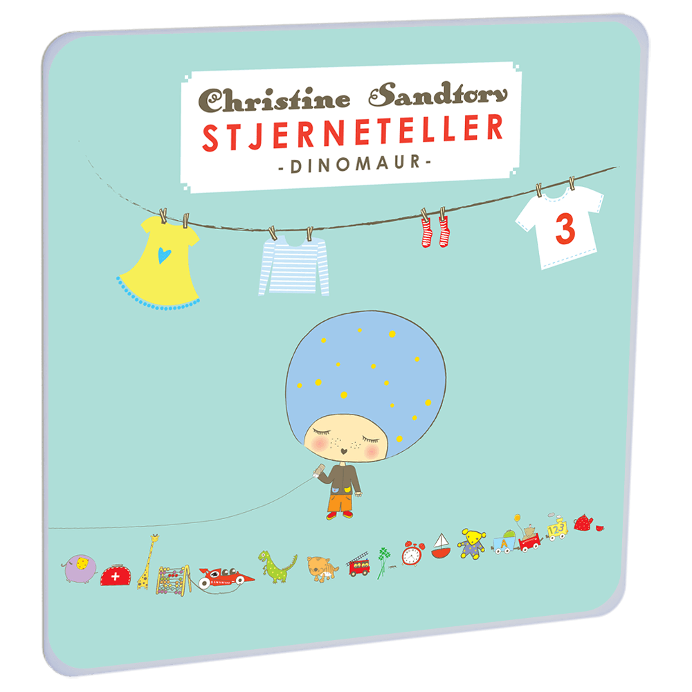 Stjerneteller - Dinomaur av Christine Sandtorv