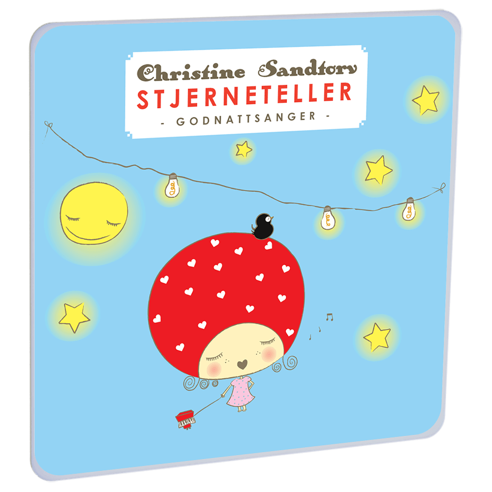 Stjerneteller - Godnattsanger av Christine Sandtorv | Barnemusikk på HiRO norsk høyttaler uten skjerm