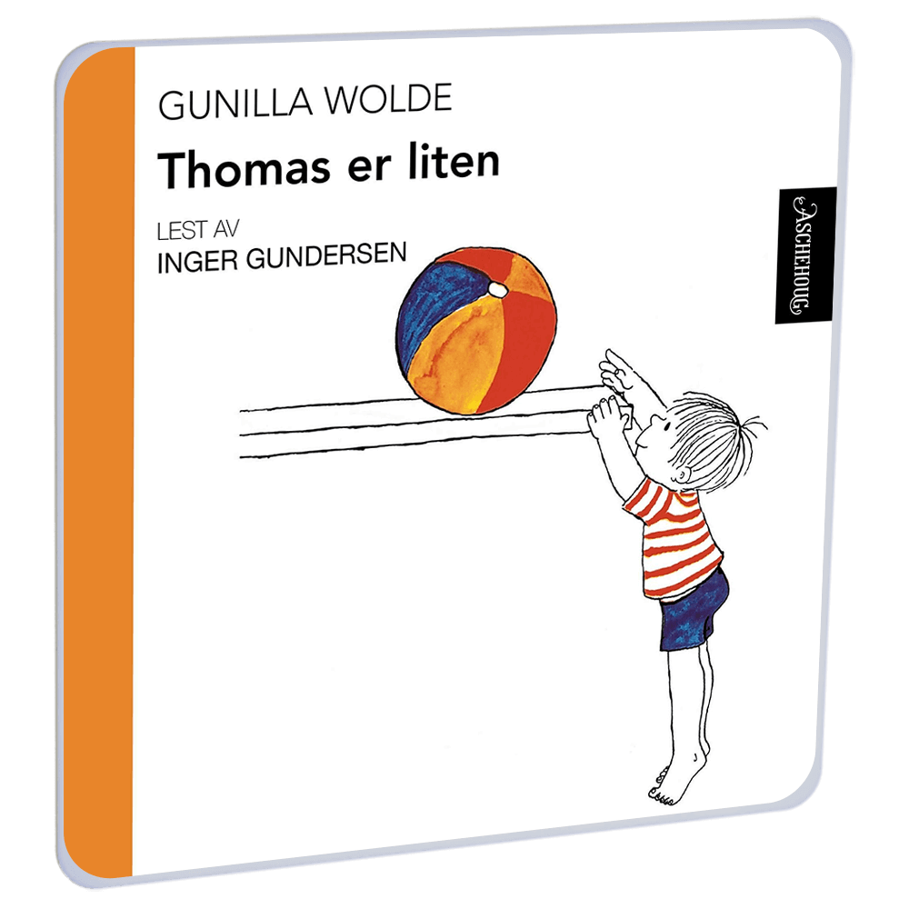 Thomas er liten av Gunilla Wolde – Lydbok til HiRO, norsk høyttaler uten skjerm