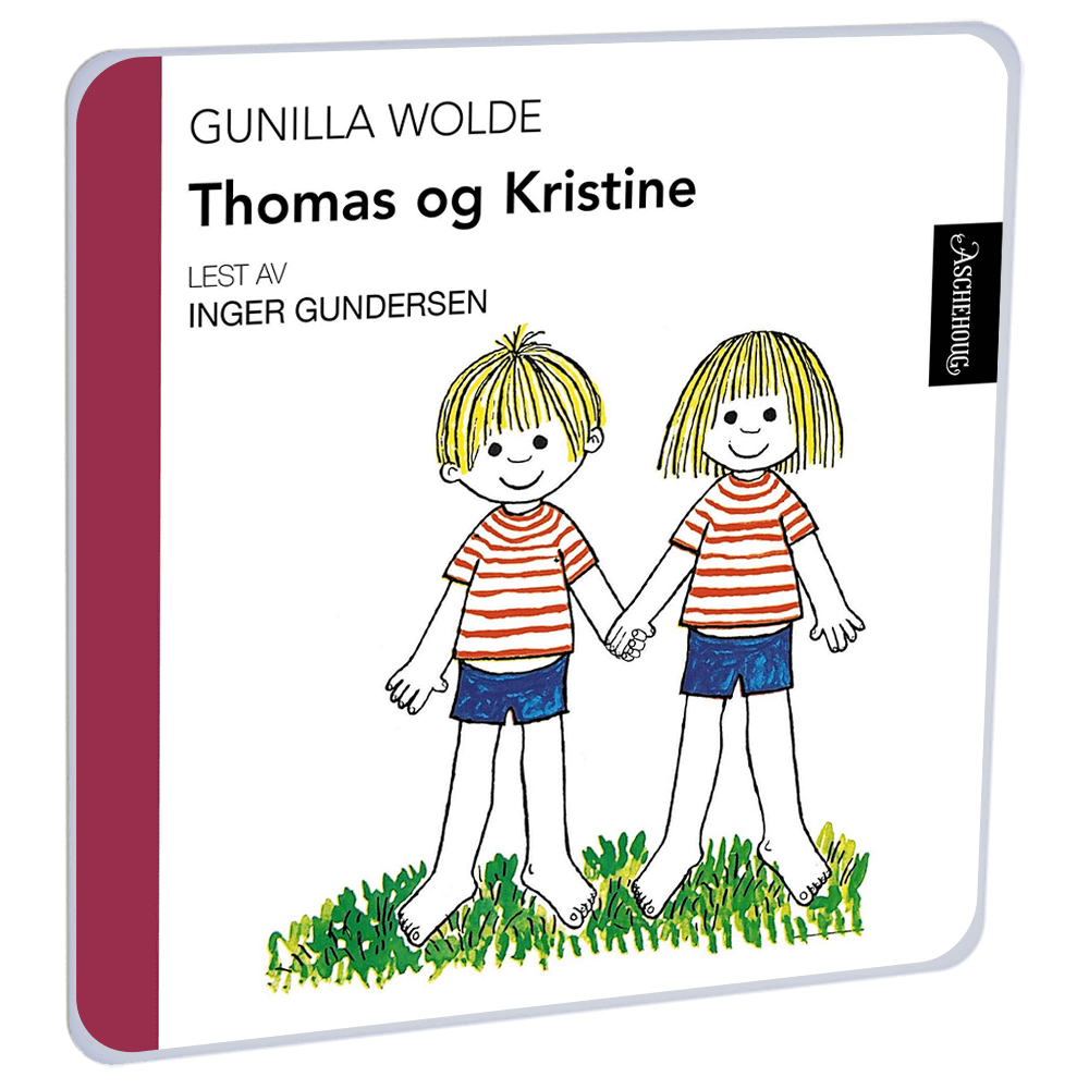 Thomas og Kristine av Gunilla Wolde – Lydbok til HiRO, norsk høyttaler uten skjerm