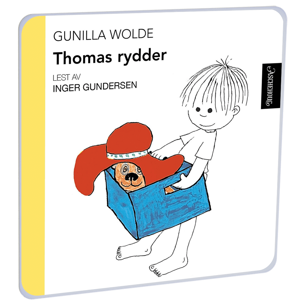 Thomas rydder av Gunilla Wolde – Lydbok til HiRO, norsk høyttaler uten skjerm