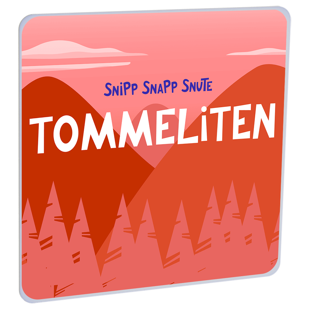 Tommeliten av Snipp Snapp Snute – Lydbok til HiRO, norsk høyttaler uten skjerm