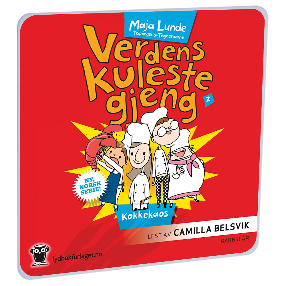Verdens kuleste gjeng - Kokkekaos av Maja Lunde