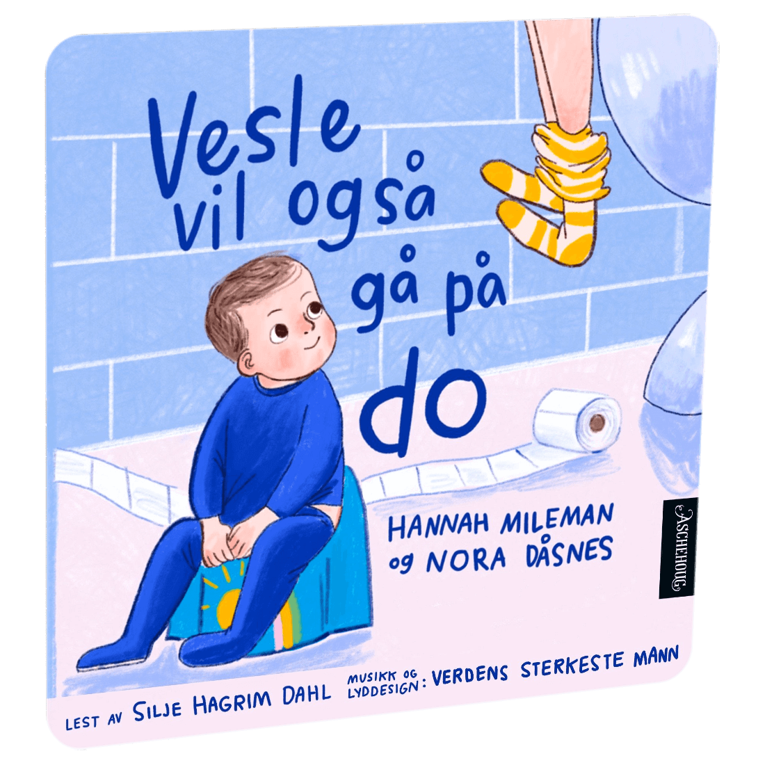 Vesle vil også gå på do av Hannah Mileman – Lydbok til HiRO, norsk høyttaler uten skjerm