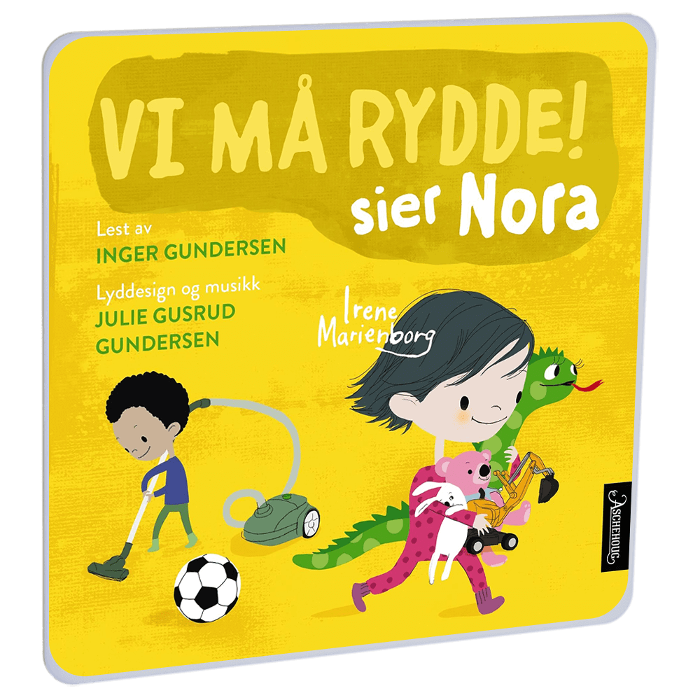 Vi må rydde! sier Nora av Irene Marienborg – Lydbok til HiRO, norsk høyttaler uten skjerm